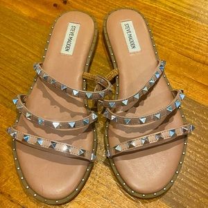 Steve Madden studded flats